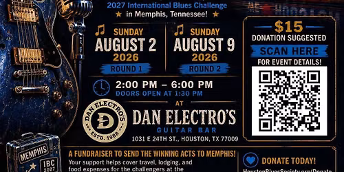 Houston Blues Challenge Round II