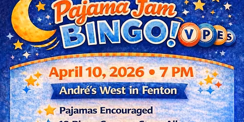 Pajama Jam Bingo Night