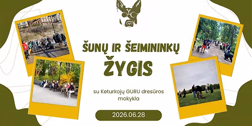 \u0160un\u0173 ir \u0161eiminink\u0173 \u017eygis su keturkoj\u0173 GURU dres\u016bros mokykla
