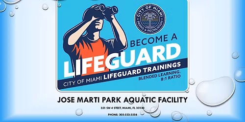 City of Miami 2026 _ Lifeguard Training - Jose Marti Pool
