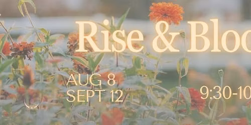 Rise & Bloom- Saturday Slow Flow Yoga