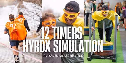 12 timers HYROX-simulation hos Crossfit Aalborg
