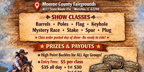 PDRSC Saddle Up Speed Show 2026