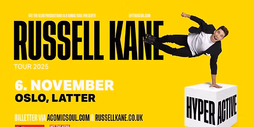 Russell Kane in Oslo