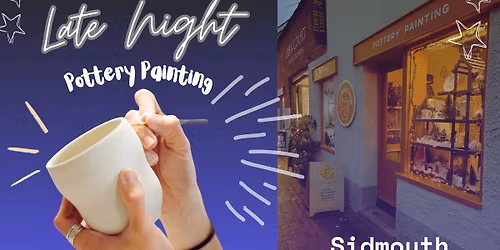 Late Night Pottery Painting Sessions