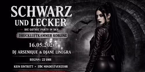 Schwarz und Lecker
