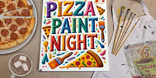 \ud83c\udf55\ud83c\udfa8 PIZZA PAINT NIGHT for Kids