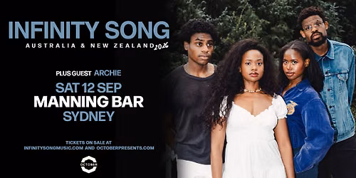 Infinity Song (USA) | Manning Bar, Sydney | ALL AGES