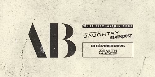 ALTER BRIDGE | PARIS | Z\u00e9nith Paris - La Villette