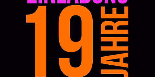 19 Jahre Bar Plastique