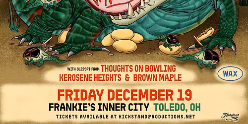 TRSH wsg\/ Thoughts on Bowling, Kerosene Heights, & Brown Maple