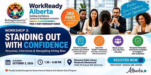 Standing Out with Confidence! Resumes, Interviews & Navigating Hiring Bias