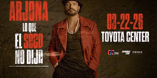 Ricardo Arjona- LO QUE EL SECO NO DIJO- Houston