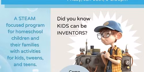 Homeschool Club: National Kid Inventors Day