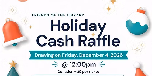 Friends Holiday Cash Raffle