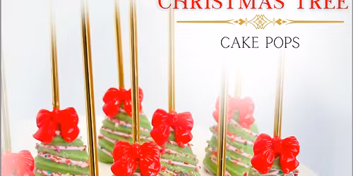 Christmas Tree Cake Pops