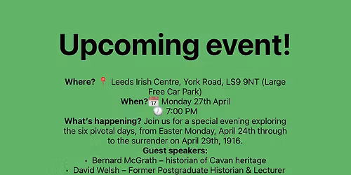 Easter rising 110th anniversary 