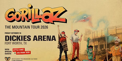 Gorillaz Fort Worth Tickets