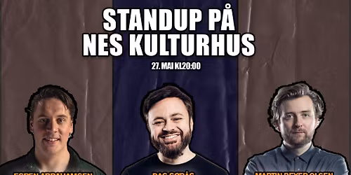 Standup p\u00e5 \u00c5rnesdagene  - 18 \u00e5r