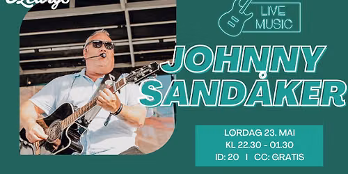 Live musikk med Johnny Sand\u00e5ker @ O'Learys S\u00f8gne