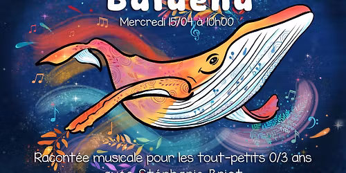 Balaena, spectacle pour petits et tout petits \u00e0 la R\u00e9cr\u00e9 A Sillon