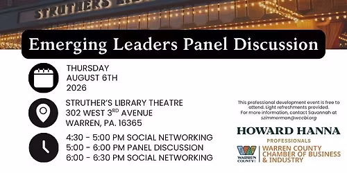 Emerging Leaders Panel Discussion