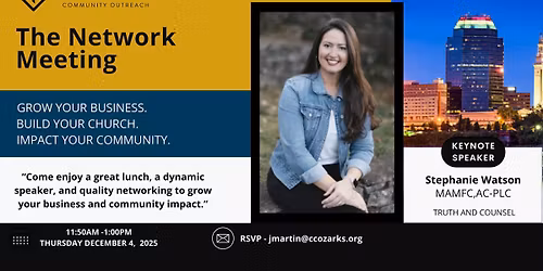 December's Network Meeting