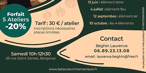 Atelier danse intuitive et cr\u00e9ative avec l'\u00e9l\u00e9ment eau -Bergerac