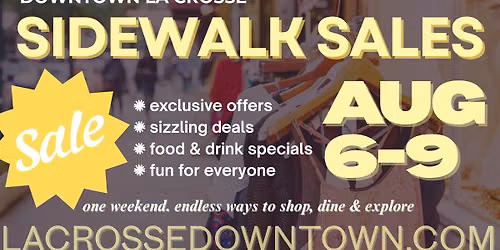 SUMMER SIDEWALK SALE