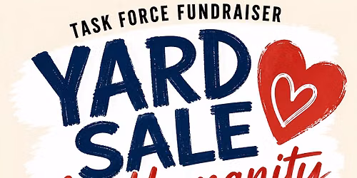 \u2764\ufe0f YARD SALE FOR HUMANITY \u2764\ufe0f