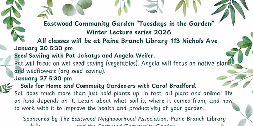 Tuesdays in the Garden: Seed Saving 