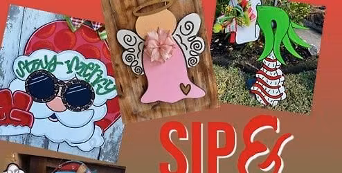 Sip & Paint (Christmas) with Robin