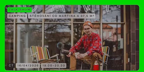 CAMPING \ud83c\udfd5\ufe0f St\u011bhov\u00e1n\u00ed od Martina a 37,5 m\u00b2