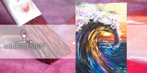 Paint & Sip: Sunset Wave