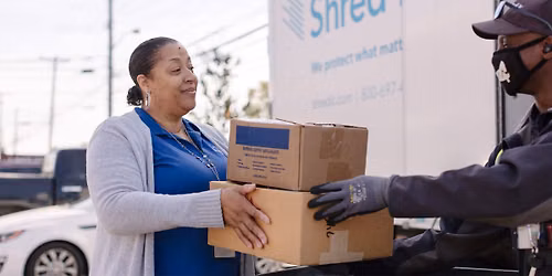 Community Shred Day at the Lake Trust Lake Lansing Relationship Center  