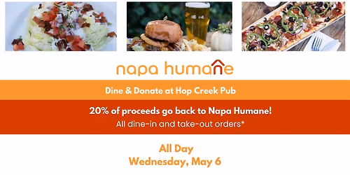 Dine & Donate at Hop Creek 