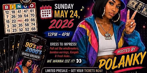 90's Vs 2,000's Bingo Brunch