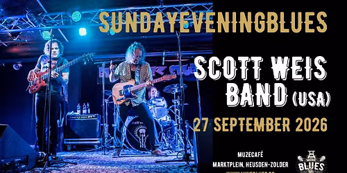 Scott Weis Band (USA) \u23a2 MUZEcaf\u00e9