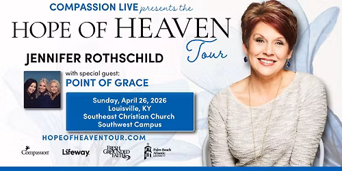 Hope of Heaven Tour with Jennifer Rothschild 