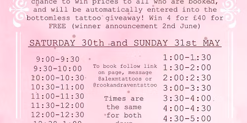 Flash Weekend at Rook & Raven