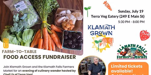 SOLD OUT! Klamath Farm-to-Table Dinner Fundraiser