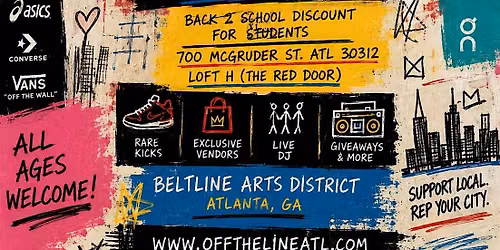 Atlanta Beltline Sneakercon by OffTheLineATL