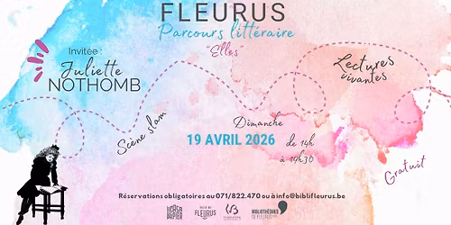 FLEURUS LITT\u00c9RAIRE 2026 avec Juliette NOTHOMB