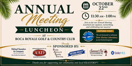 Annual Meeting Luncheon