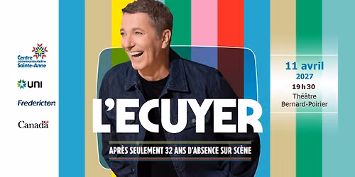 PATRICE L\u2019ECUYER - Apr\u00e8s seulement 32 ans d\u2019absence sur sc\u00e8ne