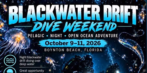 Blackwater Drift Dive Weekend 
