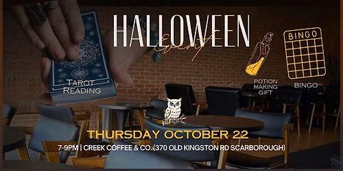 Bingo, Tarot & Potions Night at The Creek