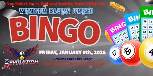 11u Havenwood Revolution Winter Blues Prize Bingo