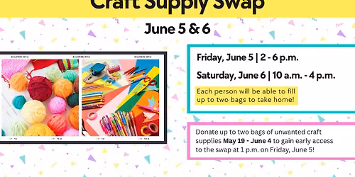 Craft Supply Swap