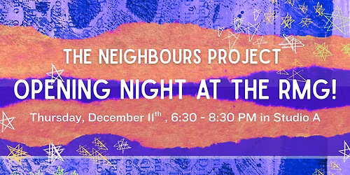 The Neighbours Art Hive Opening Night Party